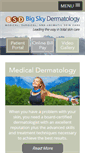 Mobile Screenshot of bigskydermatology.com